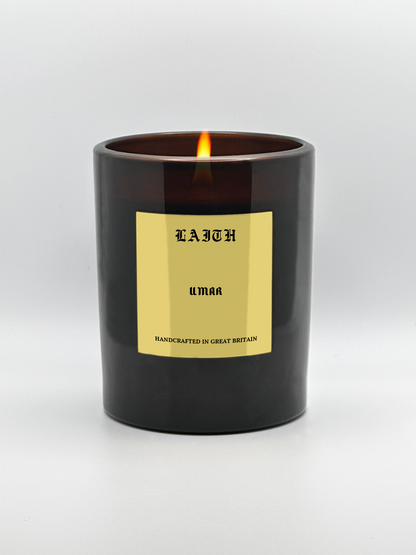 Umar - Sandalwood, Musk, Jasmine & Oud Candle | 230g